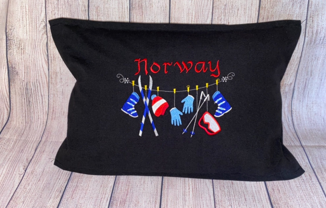 Norway Ski Decorative Pillow (Copy)