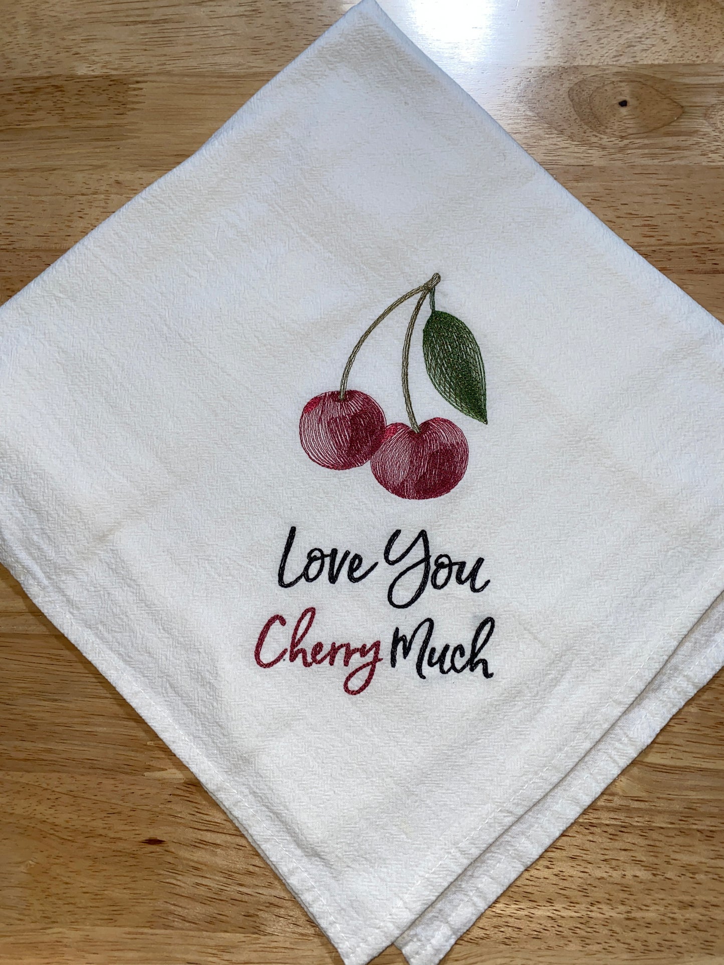 Sweetheart Funny Phrases Flour Sack Dish Towels